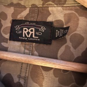 COPY - Men’s RRL Camo Coveralls.  Size XL. Worn once for a film short.